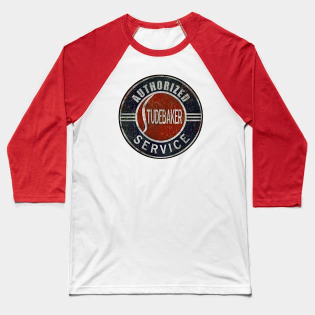 Studebaker Motors Baseball T-Shirt by ploxd